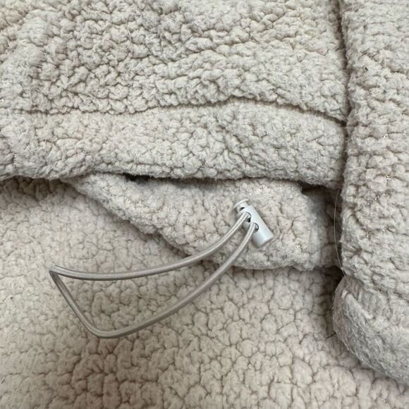 Old Navy (L) Cozy Active Light Pink Sherpa Full Rose Gold Zip Jacket, Large - Picture 4 of 8